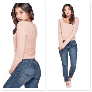 Guess Siona Sweater in Blush